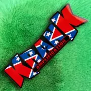 KRANK AMPLIFIERS PANTERA DIMEBAG DARRELL REBEL STARS AND BARS EDITION STICKER