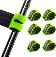 RS3 Fishing Rod Wrap Pole Straps Hook & Loop Belts Fishing Rod Tie - 6 Pack