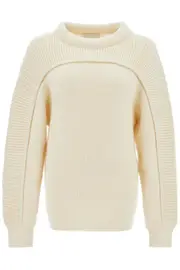 [ISABEL MARANT] ISABEL MARANT 'two-tone hoby pullover 36 Neutro