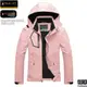 [極雪行者]SW-5801(女)粉色/特種防水風雪polar-tech(10000mm)抗污抗靜電單件外層衝鋒衣(此為外層無中層保暖材)