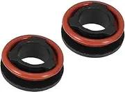 2pcs H11 LED Car Headlight Adapter Base Bulb Sockets Holder Black Car Headlight Mounting Bracket