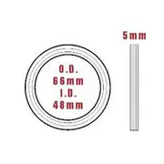 Aunger 10pk Exhaust Gasket Toyota Hilux Camry Most Models 51Mm X 65Mm - TYG115-10