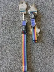 Chaco Reflective Dog Leash 6' Foot And Collar New