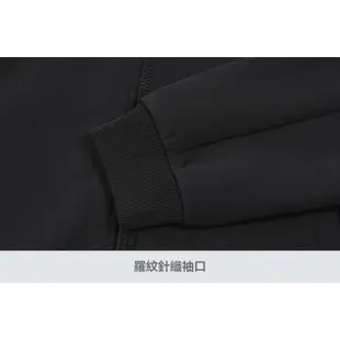 Gap 女裝 Logo連帽外套 空氣三明治系列-黑色(891632)