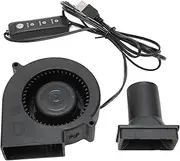 97mm PC Cooling Fan, 3800RPM USB Blower Fan with 3 Speed Mode, Easy Installation Cooling PC Fans, High Performance Computer Cooling Fan for DIY Inflating Modem Router