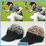 UNISEX HAT CAP MEN HAT SUN FAKE WIG FASHION FLAIR HAIR BASEB