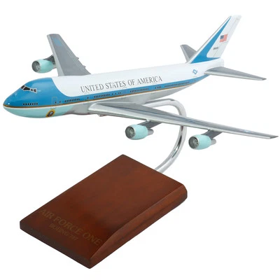 USAF Air Force One Boeing VC-25 US President 28000 Desk Model 1/200 SC Airplane