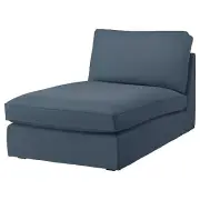 IKEA KIVIK Cover for Chaise Gunnared Blue 905.576.93 Chaise Cover Slipcover