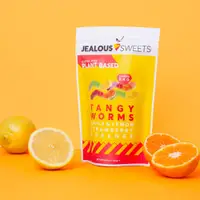 在飛比找松果購物優惠-[Jealous Sweets]法國純素酸味水果風味條軟糖 