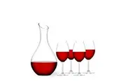Plumm Vintage 4 x A & Spring Decanter Red