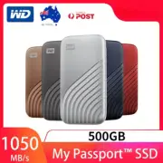 Western Digital Solid State Drive 500GB High Speed Type-C MyPassport SSD USB3.2