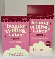 BENEFIT BEAUTY WHISK TAKER WILLA/HOOLA/BENETINT/POREFESSIONAL/BIG BANG SET NEW!