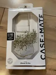 Case-Mate Apple iPhone 14 Pro Cases - Silver/Gold Karat