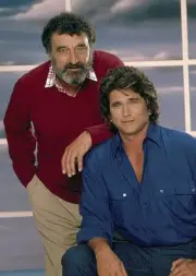Highway To Heaven Victor French as Mark Gordon Michael Landon as J- Old Photo 23