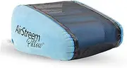 Airstreem Inflatable Pillow – Inflatable Pool Pillow and Sunbathing Pillow That Circulates Air for Cool Comfort – Portable, Lightweight, Inflates Easily – Ideal for The Pool, Camping, Beach, Tub