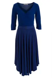 Stella Dress W Quilted Belt--LEI-SP14SBALW15