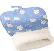 Whnbuij Plush Cat Sack, Winter Cat Bag, Cat Sleeping Bag, Warm Sleeping Bag Semi-Closed Cat Bed, Soft Indoor Cat Bed for Sleeping, Resting and Sleeping