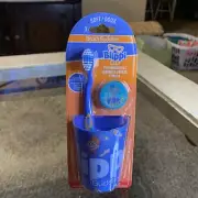 NEW Brush Buddies Toothbrush Set-Blippi (toothbrush, cap, rinsing cup) Soft