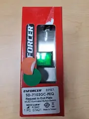 Seco-Larm Enforcer SD-7103GC-PEQ Request to Exit Plate w/ LED Illuminated Switch