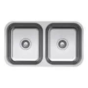 Castano Granado Double Bowl Sink Undermount 304 Grade Stainless Steel SSGRA0028A