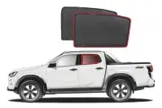 Genuine SNAPSHADES Car Rear Window Shades for Isuzu D-MAX | Mazda BT50 3rd Ge...