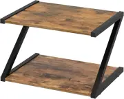 Desktop Printer Stand, 2-Tier Printer Table with Storage Shelf, under Desk Print