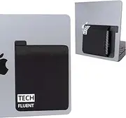 External Hard Drive Holder - Portable HDD & SSD Adhesive Case - Organizer Pouch Wireless Storage for Samsung Sandisk WD Seagate Toshiba ADATA LaCie (Big Size 5.94 x 4.52 x 0.12 in)