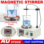 Magnetic Stirrer Heating Plate Stirrers Hotplate Mixer 2400 RPM 1000ML Lab Home