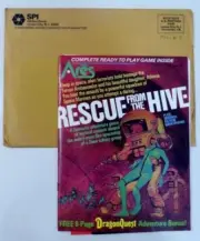 SPI ARES #7 - Rescue From The Hive - Combat on Spaceship Game (UNPUNCHED)