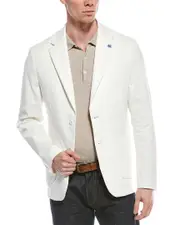 Report Collection Linen-Blend Jacket