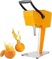 Electric Orange Juicer Extractor Machine, Commercial Stainless Steel Citrus Squeezer, Fresh Orange Juice Blender Maker, for Pitaya/Lemon/Watermelon Juicing Home Kitchen