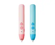 Low temperature 3D Pen DIY 3D Printer Pen Drawing Pens Best safely Anti-Scald Toys Christmas Birthday Gift 3d pen-blue