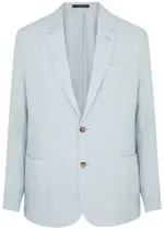 Paul Smith Linen Blazer - Light Blue - 52 (UK42 / XL) 52 (UK42 / XL)