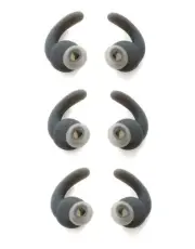 New 3Pairs of Eargels for JBL Synchros Reflect BT In-Ear Sports Bluetooth(Large)