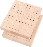 HOODANCOS 2pcs Clay Drying Table Display Shelf Medium Doll Stand Displaying Stand Doll Stand Drying Rack Hand Doll Stands Cartoon Model Holder Cake Display Stand Sculpture Clay Wood