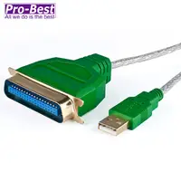 在飛比找PChome24h購物優惠-PRO-BEST USB IEEE1284 Priter c