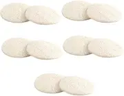 10pcs Facial Exfoliating Loofah Natural Loofah Sponge For Deep Cleansing Gentle Exfoliation Oil Removal
