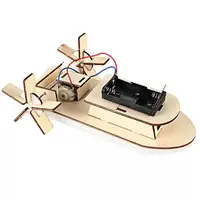 在飛比找蝦皮購物優惠-a.新明輪船小學生科學實驗小制作發明兒童益智拼插玩具diy動