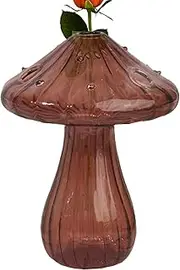 Glass Vase | Decorative Flower Propagation Vase,Floral Planter Table Decor for Indoor Room Shelf Windowsill Bathroom Living Room Bedroom Office Farmhouse Party