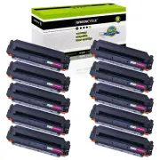 10 CF413X Toner Cartridge Fit for HP 477X LaserJet Pro M452 M452dn M452dw M452nw