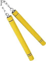 Foam Nunchakus Martial Arts Foam Training Practice Nunchucks with Steel Chain for Beginners and Kids