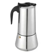 Stainless Steel Pot Induction Mocha Coffee Office Stovetop Maker Kettle