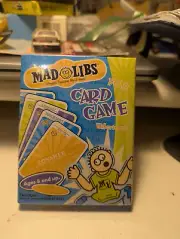 Vintage 2002 Mad Libs Card Game Ages 8+ 2-6 Players SEALED