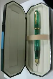Reform Pharaoh Nile Green Transparent Fine Pt Fountain Pen New In Box