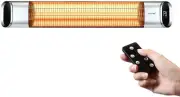 2000W Infrared Heater Indoor Outdoor Carbon Fibre Electric Heater Patio Instant