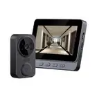 4.3''IPS Screen 2.4G Wireless Visual Intercom Doorbell Screen Monitoring Two-Way