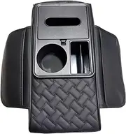 Armrest Cover, Armrest Pad, Waterproof Surfaces Multifunctional Comfortable Cushion with Side Storage Bag, Center Console Cover for Car, 14.17 x 6.3 x 2.76 inches