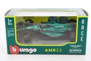Bburago 1:43 Aston Martin Aramco F1 Team AMR23 #18 lance Stroll 38090 Diecast
