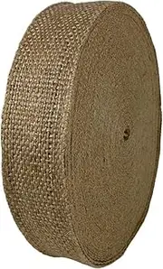 Jute Webbing Hessian Upholstery Webbing and Plant Ties 50mm, 33m