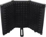 COSMEVIVI U-shaped Microphone Cover Recording Wind Shield Mic Pop Filter Material Easy to Carry Store